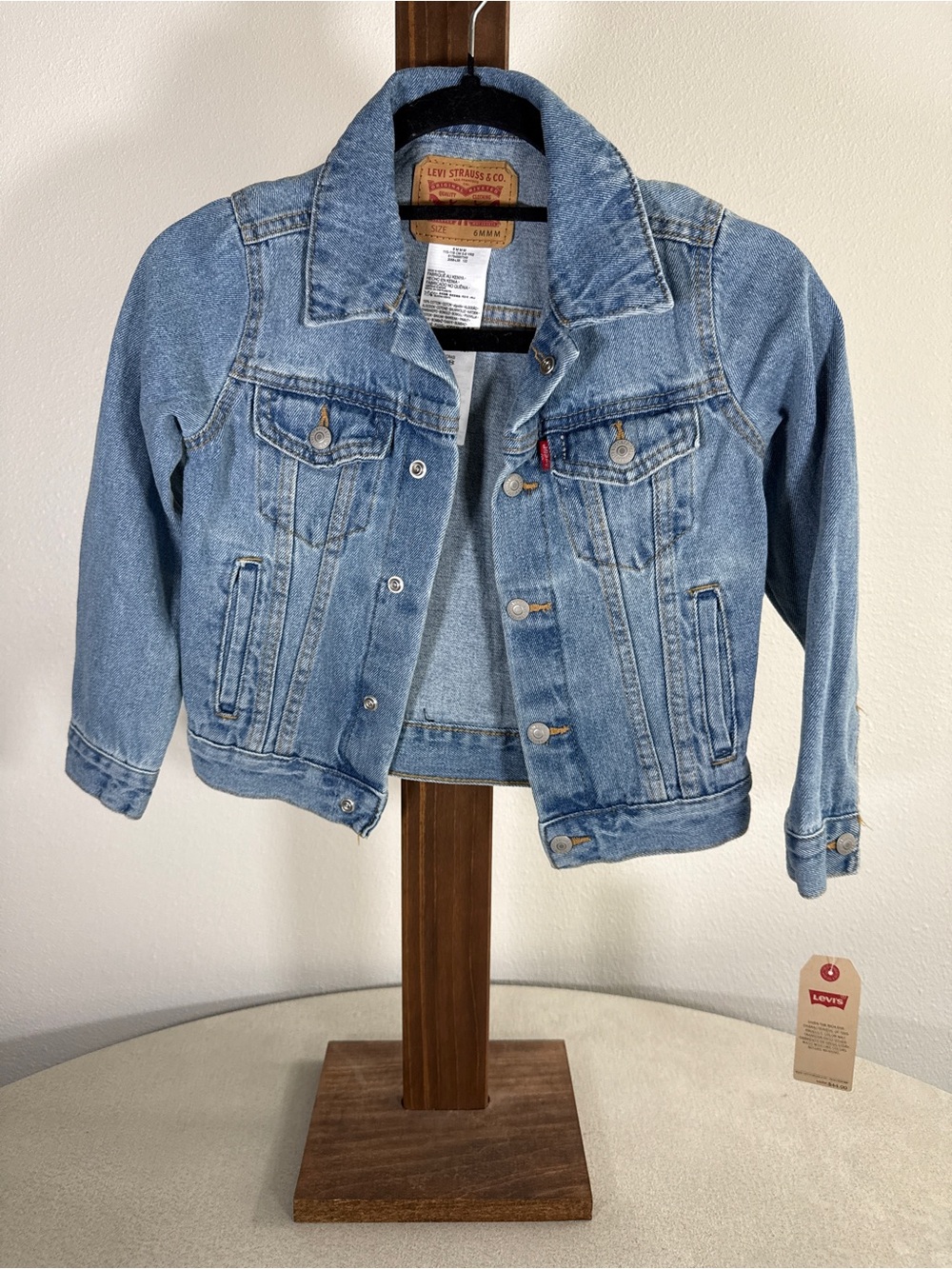 Levi's Kids Light Blue Denim Trucker Jacket